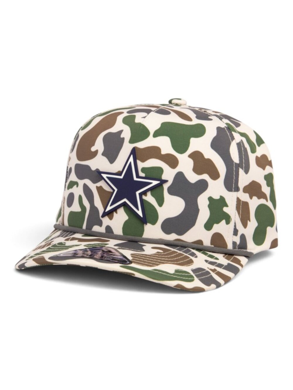 Dallas Cowboys 3D Duck Camo Rope Hat- Timberline